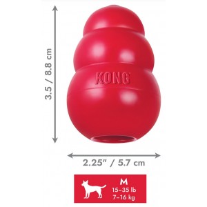 KONG Classic - czerwony