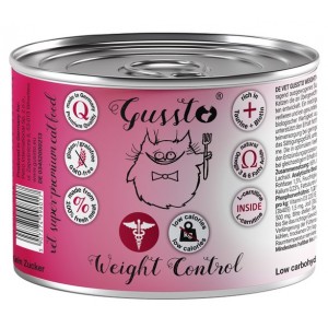 GUSSTO Cat - Weight Control 200g (puszka)