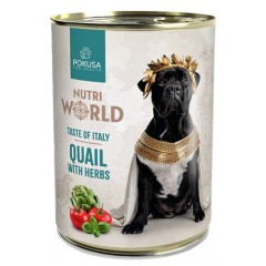 Pokusa NUTRI WORLD Taste of Italy Beef Quail with Herbs 400g