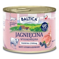 BALTICA PRZYSMAKI REGIONÓW Kot dorosły Jagnięcina 185g