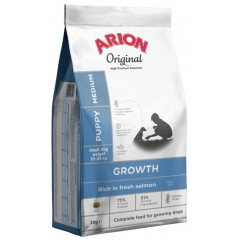 ARION Original Growth Salmon Puppy Medium Breeds
