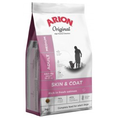 ARION Original Skin and Coat Medium Breeds - Salmon