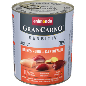 ANIMONDA PIES GranCarno Sensitiv Kurczak i Ziemniaki 800g