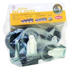 STEFANPLAST Zestaw 4 kółek do transportera Gulliver
