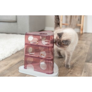 TRIXIE Cat Activity Cheese zabawka edukacyjna dla kota 32 x 32 cm