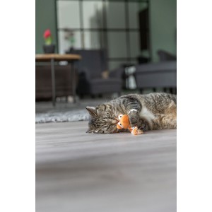 TRIXIE Wąż zabawka dla kota z kocimiętką 20 cm - mix kolorów