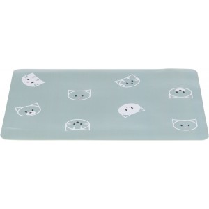 TRIXIE Podkładka pod miski dla kota Mimi 44 x 28 cm - szałwiowa
