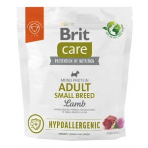 BRIT CARE Dog Hypoallergenic Adult Small Lamb 7kg
