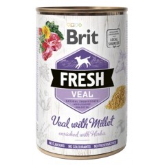 BRIT FRESH Veal and Millet 400g