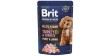 BRIT PREMIUM BY NATURE Puppy and Junior Pouch Gravy Fillets Turkey and Carrots 85g