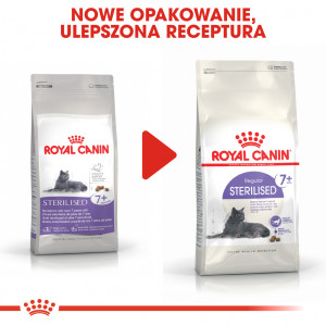 ROYAL CANIN Sterilised +7 karma sucha dla kotów dorosłych od 7 do 12 roku życia, sterylizowanych