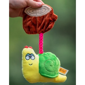 DINGO Zabawka pluszowa - Ślimak Teodor 28 cm