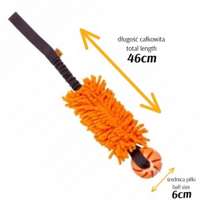 DINGO Szarpak mop Bungee z rączką i piłką
