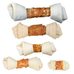 TRIXIE Denta Fun - kości wiązane z kurczakiem 70g / 5cm (5szt.) PROMO Krótki termin