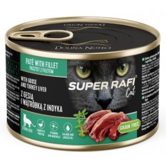 DOLINA NOTECI SUPER RAFI dla kota z sterilizowanego z gęsią i wątróbką z indyka