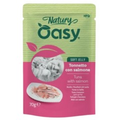 OASY Kot Tuńczyk z łososiem (saszetka) 70g