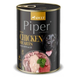 PIPER Serca kurczaka z ryżem brązowym (puszka) 400g