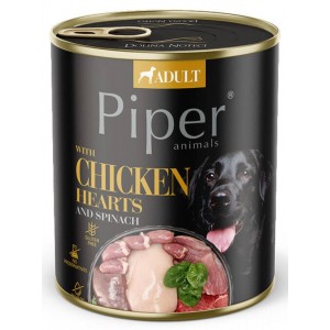 PIPER Serca kurczaka z ryżem brązowym (puszka) 400g