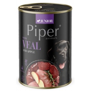 PIPER Junior z cielęciną i jabłkiem 400g