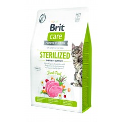 BRIT CARE Cat Grain-free Sterilized Immunity 400g PROMO Krótki termin
