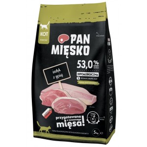 Pan Mięsko Indyk z gęsią dla kota S