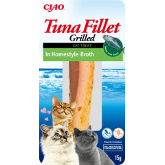 INABA CAT TUNA fillet in homstyle broth 15g PROMO