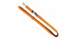 DINGO Smycz przedłużana Energy 1,2 x 120-220 cm - pomarańczowy
