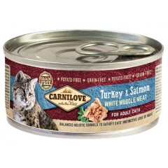 CARNILOVE Cat Turkey and Salmon 100g (puszka)