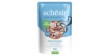 SCHESIR CAT Tuna fillet with seabrass in jelly 85g (saszetka)