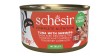 SCHESIR CAT Tuna fillet tuna with shrimps in jelly (puszka)
