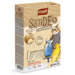 VITAPOL Piasek dla ptaków z muszlami - wiaderko 5,4kg PROMO Uszkodzenie