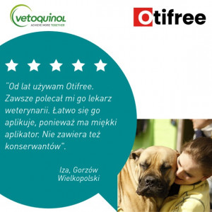 VETOQUINOL Otifree - płyn do czyszczenia uszu