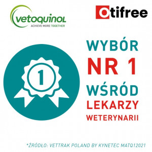 VETOQUINOL Otifree - płyn do czyszczenia uszu