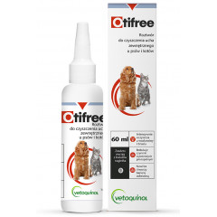 VETOQUINOL Otifree - płyn do czyszczenia uszu