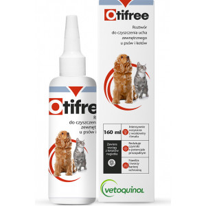 VETOQUINOL Otifree - płyn do czyszczenia uszu