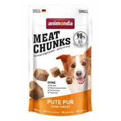 ANIMONDA Dog Przysmaki Czyste kawałki mięsa - Indyk 60g PROMO Krótki termin