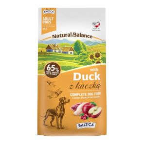 BALTICA Natural and Balance - z Kaczką dla dużych i średnich psów