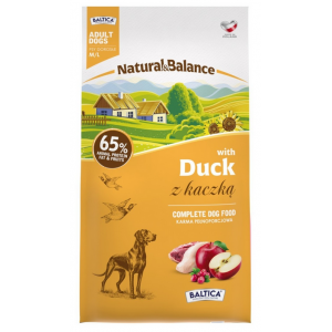 BALTICA Natural and Balance - z Kaczką dla dużych i średnich psów