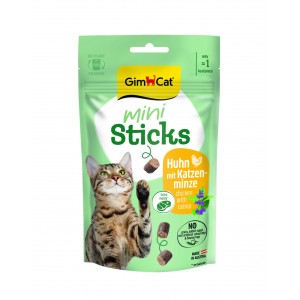 GIMCAT Sticks Mini Kurczak i Catnip 50g