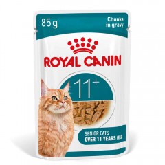 ROYAL CANIN Ageing 11+ Gravy karma mokra, kawałki w sosie, dla kotów dojrzałych po 11 roku życia