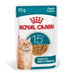 ROYAL CANIN Ageing 15+ karma mokra, kawałki w sosie, dla kotów dojrzałych po 15 roku życia