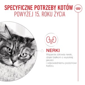 ROYAL CANIN Ageing 15+ karma mokra, kawałki w sosie, dla kotów dojrzałych po 15 roku życia