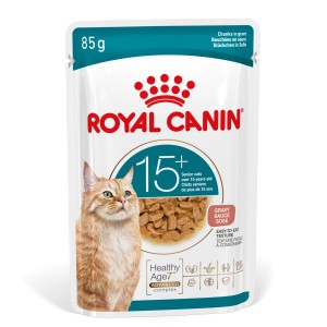 ROYAL CANIN Ageing 15+ karma mokra, kawałki w sosie, dla kotów dojrzałych po 15 roku życia