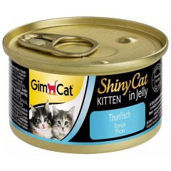 GIMCAT ShinyCat Kitten Tuńczyk w galaretce 70g