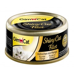GIMCAT ShinyCat Filet Kurczak z mango 70g