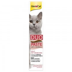 GIMCAT Pasta Duo Anti Hairball Malt z kurczakiem 50g