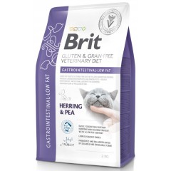 BRIT Veterinary Grain Free Diets Cat Gastrointestinal-Low Fat 5kg PROMO Krótki termin
