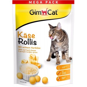 GIMCAT Kase-Rollis Cheezies - kuleczki z serem dla kota 425g