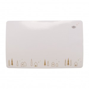 TRIXIE Xmas Mata pod miski beżowa 44 x 28 cm