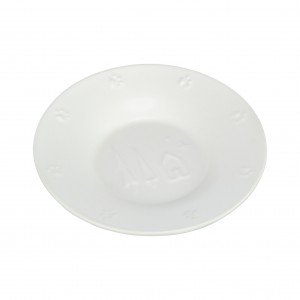 TRIXIE Xmas Miska ceramiczna dla psa/kota biała 0,2l / 16 cm